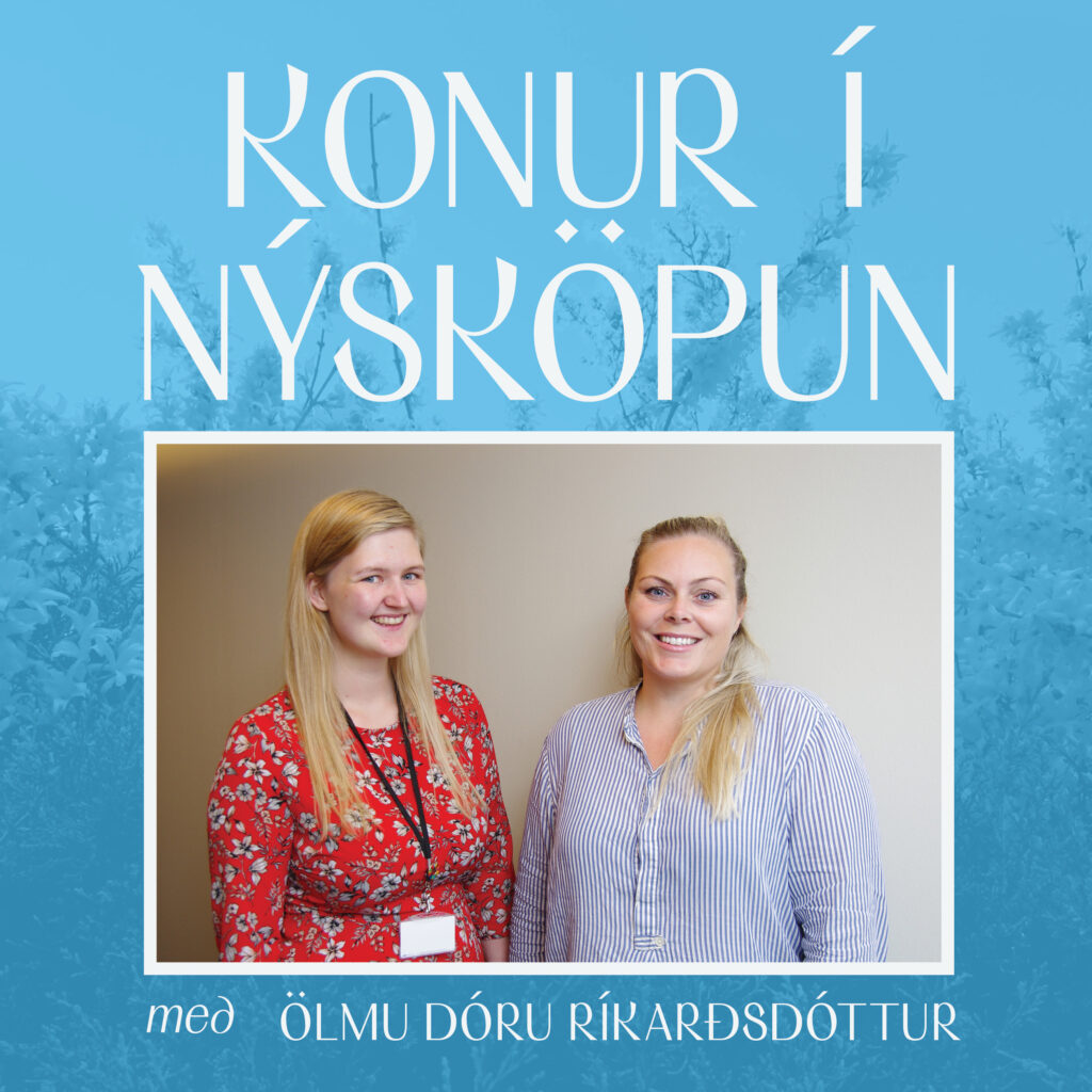 Hlaðvarpið konur í nýsköpun með Ölmu Dóru Ríkarðsdóttir
